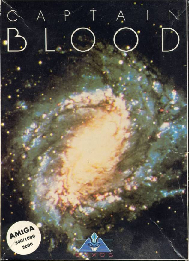 Captain Blood box art for Amiga